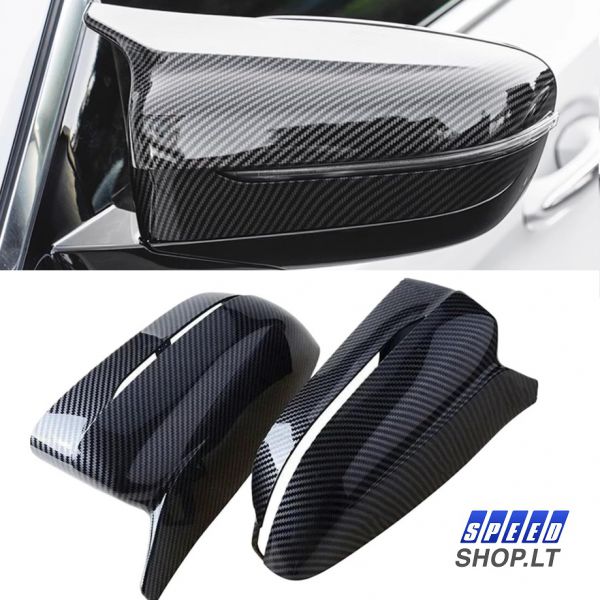 BMW 3 5 7 8 (G20-G21-G30-G31-G11-G15-G16) carbon veidrodėlių gaubtai